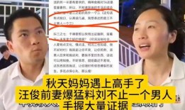 汪俊妻子最新爆料,揭秘婚姻背后的惊人真相