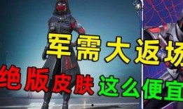 和平精英八月军需返场最新爆料,经典装备重现战场，热血激情再燃